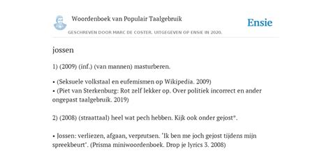 Woordenboek van Populair Taalgebruik